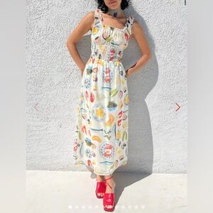 Lisa Says Gah Annie Dress in Tapas Print
